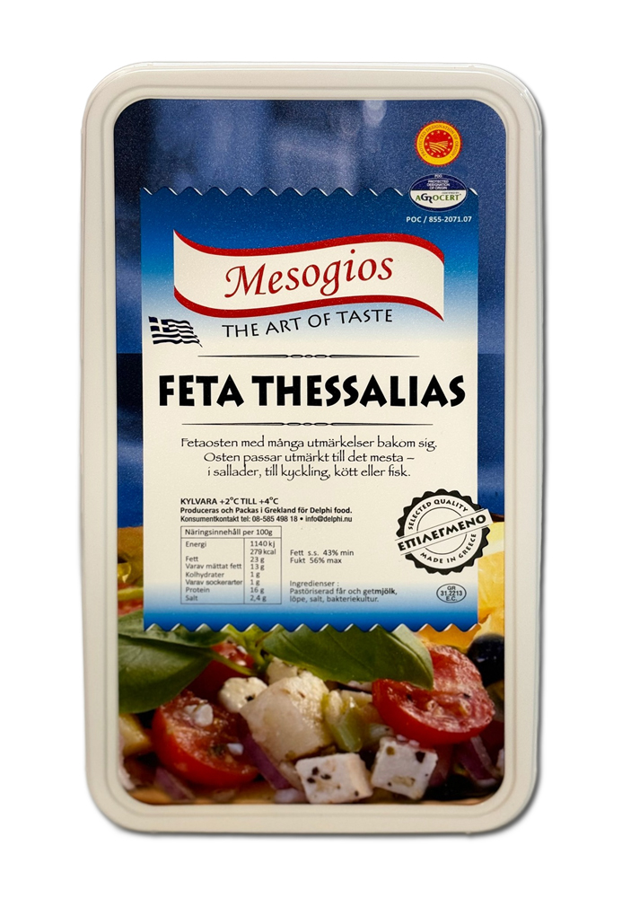Fetaost Thessalias 2 kg - hel
