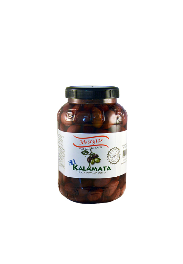 Kalamata oliver med kärnor 1,5kg/1kg