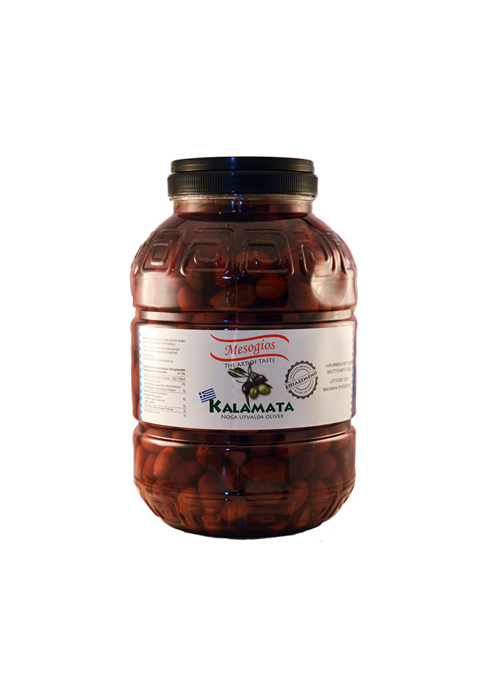Kalamata oliver med kärnor 5kg/3kg