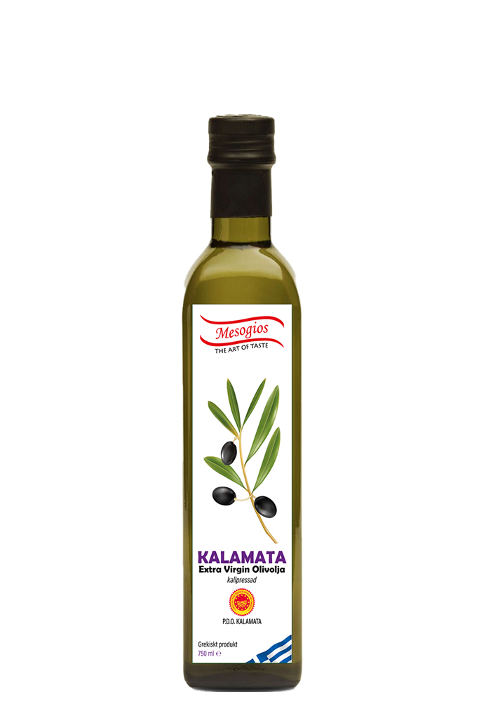 Extra Virgin olivolja PDO Kalamata 750ml