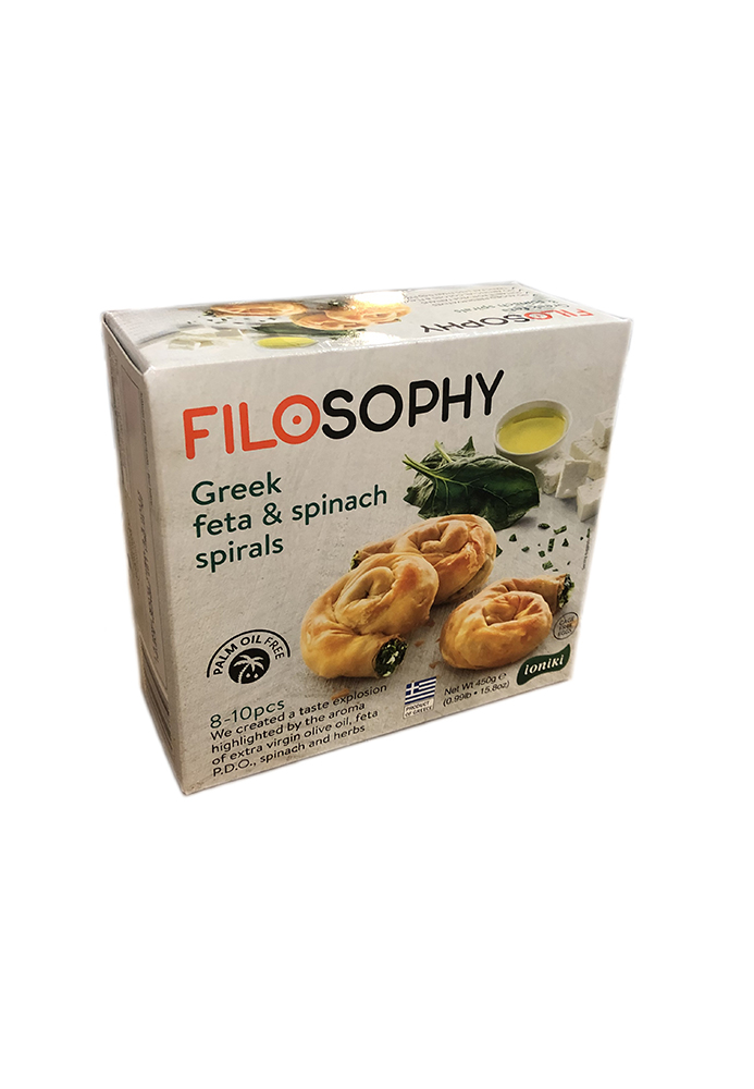 Fetaost/spenat rolls portioner 450gr